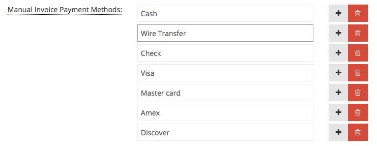 Manual Invoice Payment Methods – TimeTap