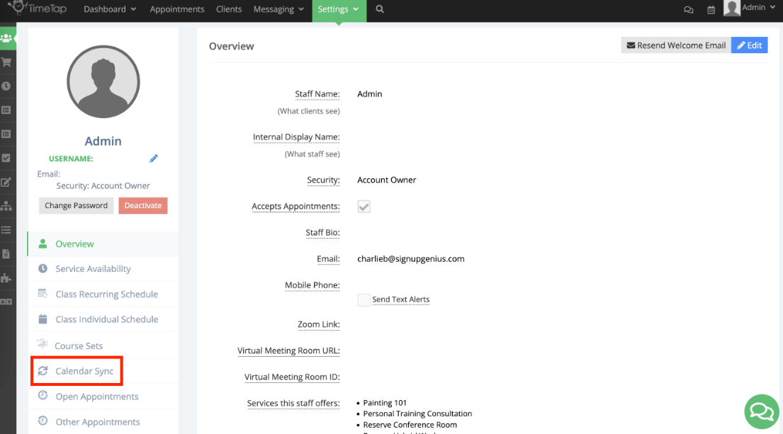 Exchange Calendar Sync TimeTap